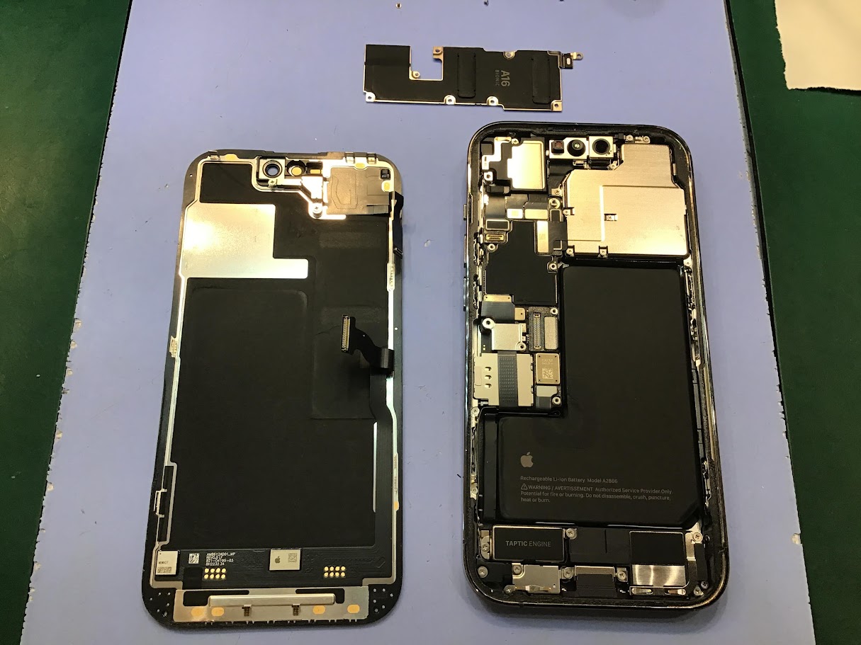 iPhone14Proの画面交換ならそのまま修理可能なスマホ修理工房セレオ